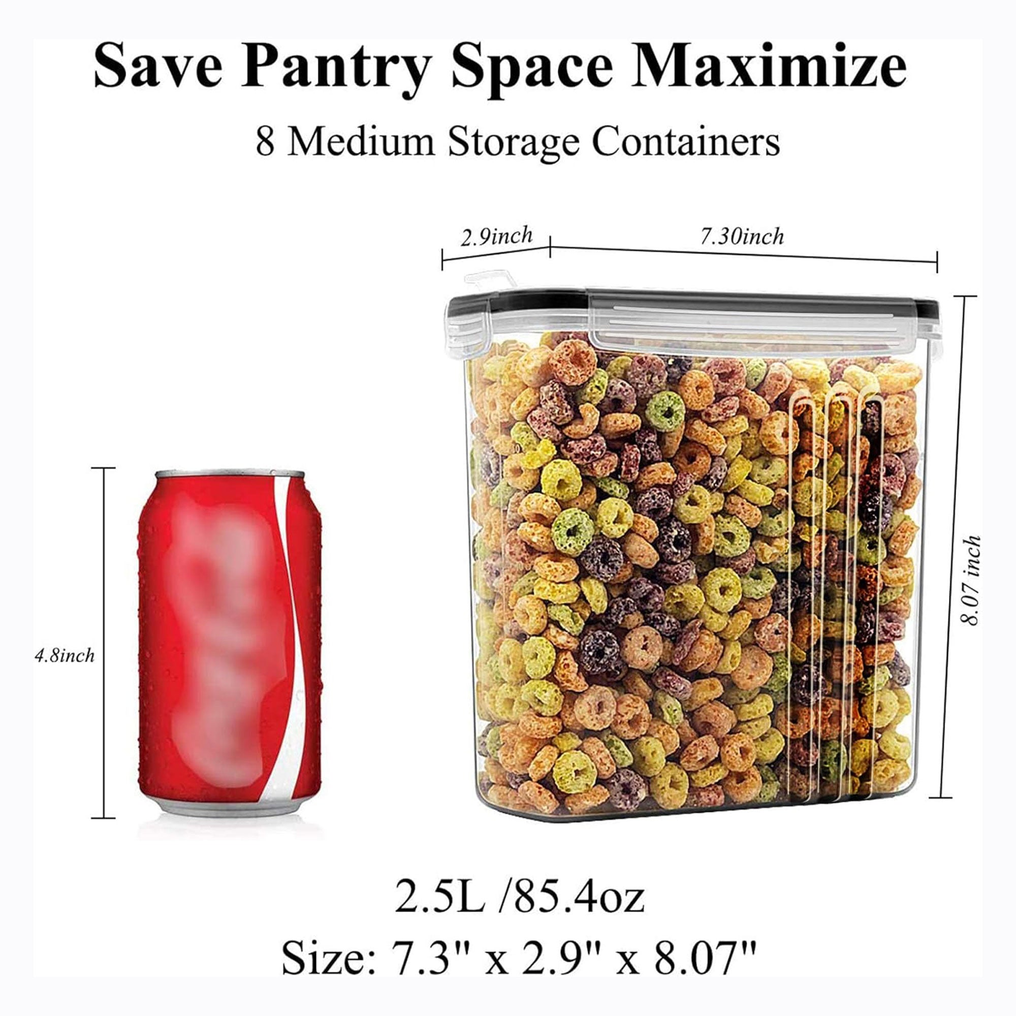 Kitchen Buckle-Sealed Grain Storage Jar