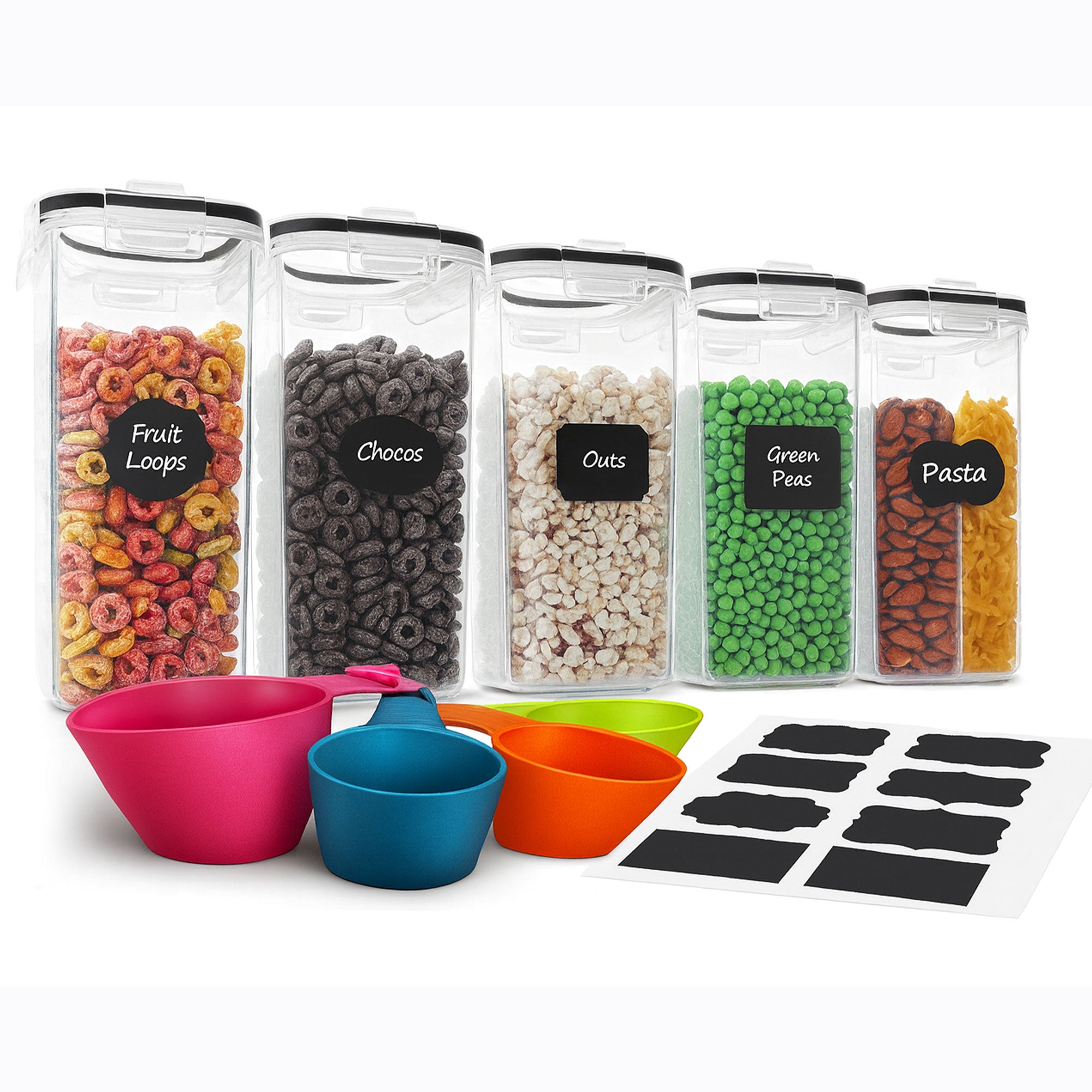 Kitchen Buckle-Sealed Grain Storage Jar