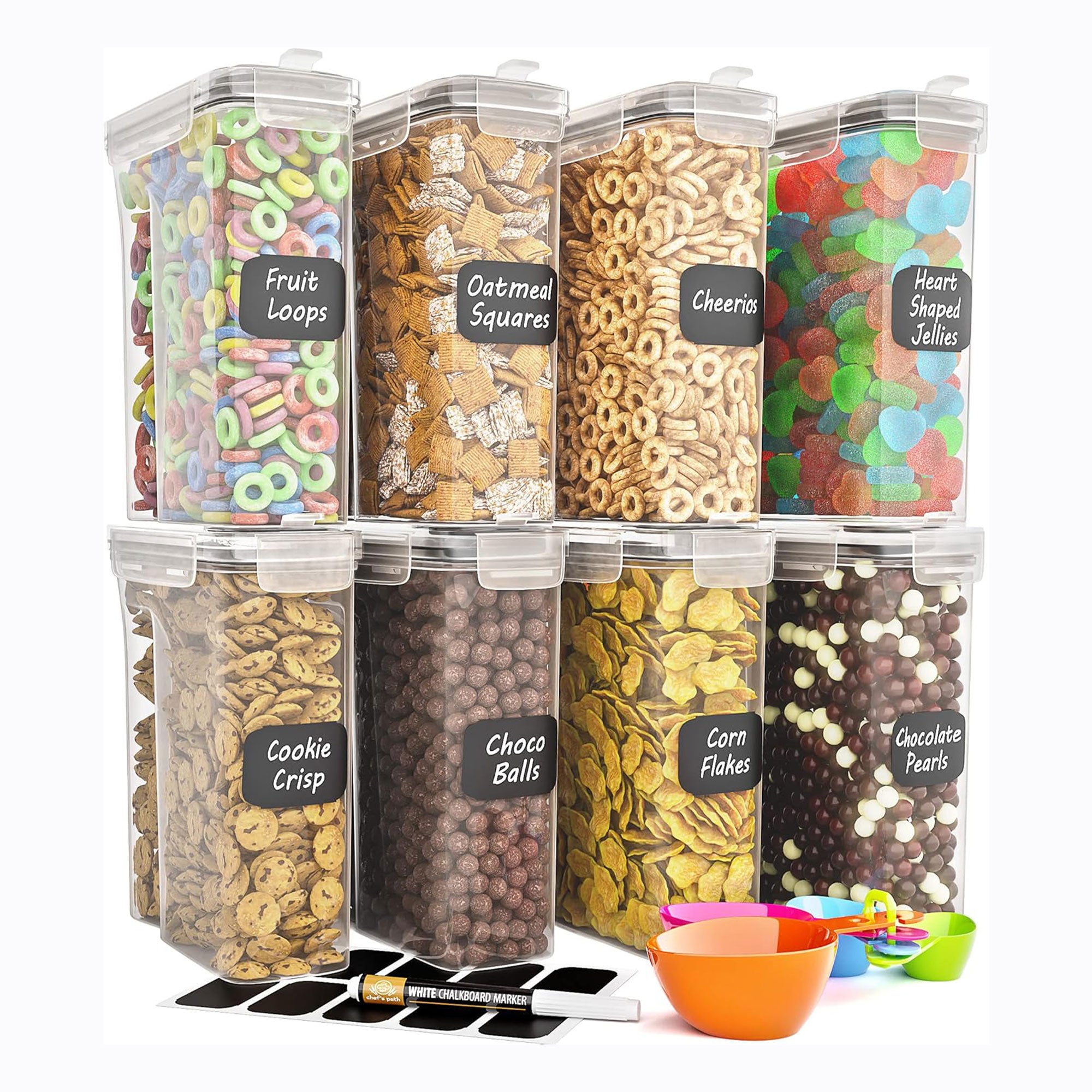 Kitchen Buckle-Sealed Grain Storage Jar