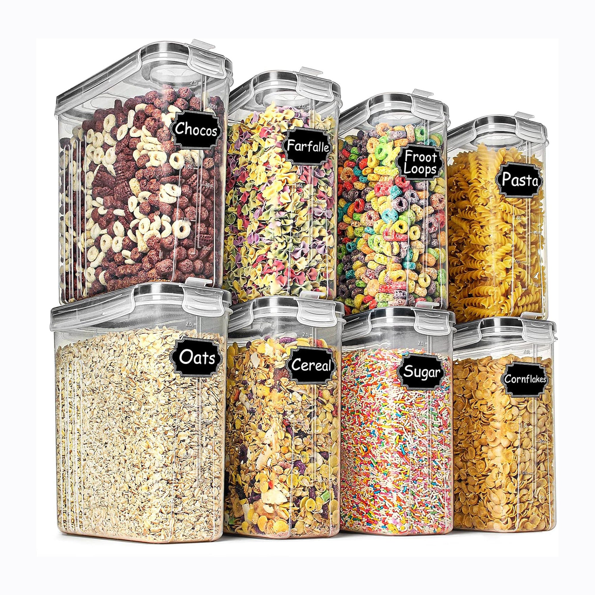 Kitchen Buckle-Sealed Grain Storage Jar