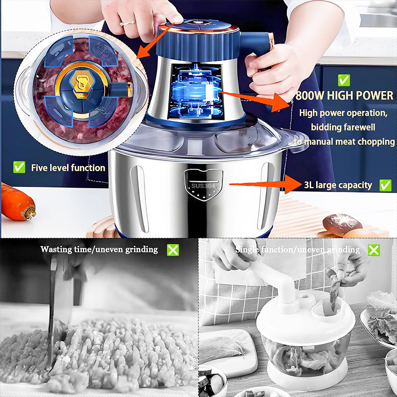 Kitchen Electric Vegetable Chopper