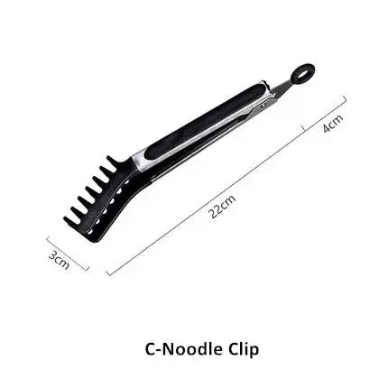 Kitchen Food Tongs Barbecue Salad Grill Serving Tongs No-stick Food Clip Silicone BBQ Tongs Bread Clamp Cake Clip 10-Inch