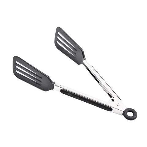 Kitchen Food Tongs Barbecue Salad Grill Serving Tongs No-stick Food Clip Silicone BBQ Tongs Bread Clamp Cake Clip 10-Inch wiktra