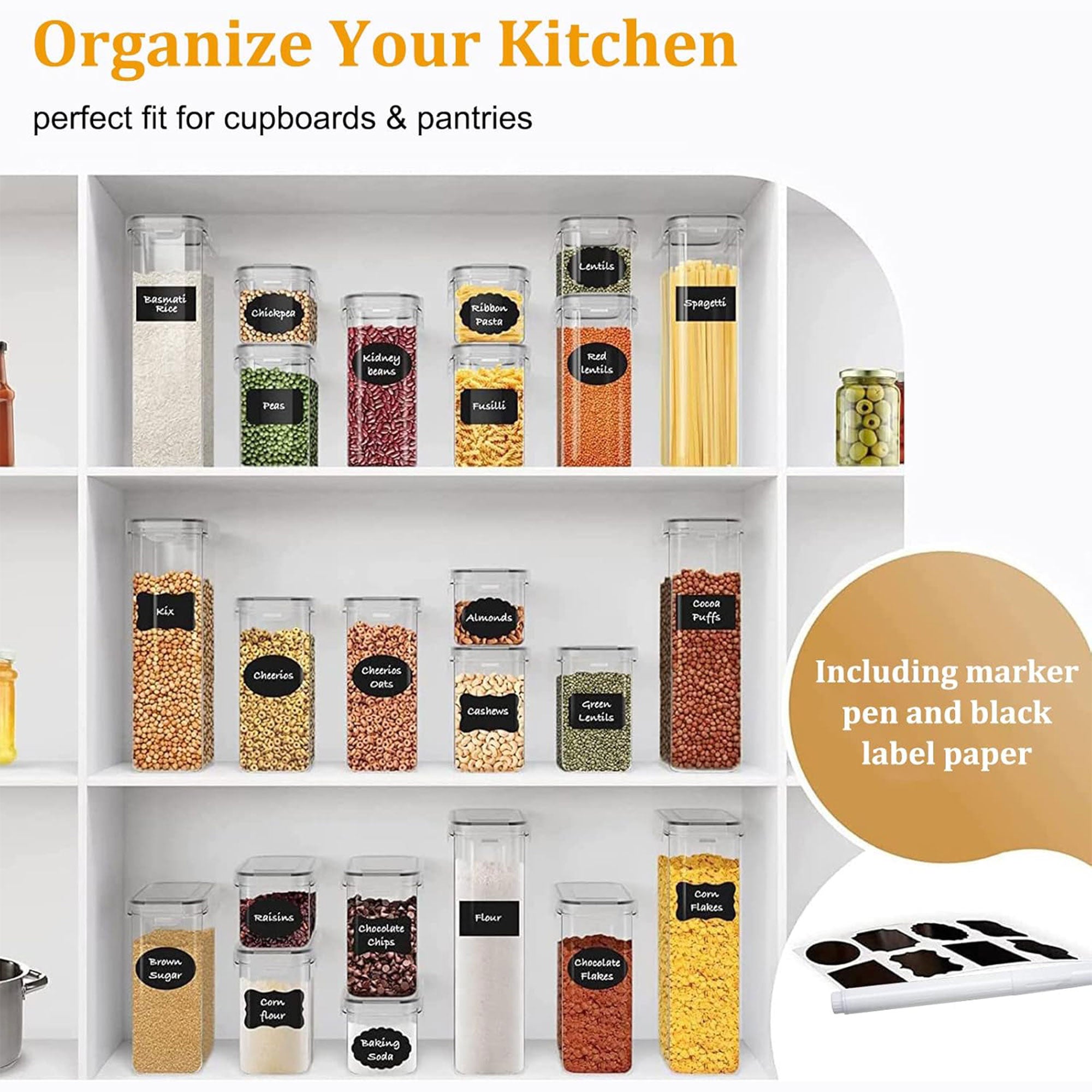 Kitchen Sealed Grain Storage Jar