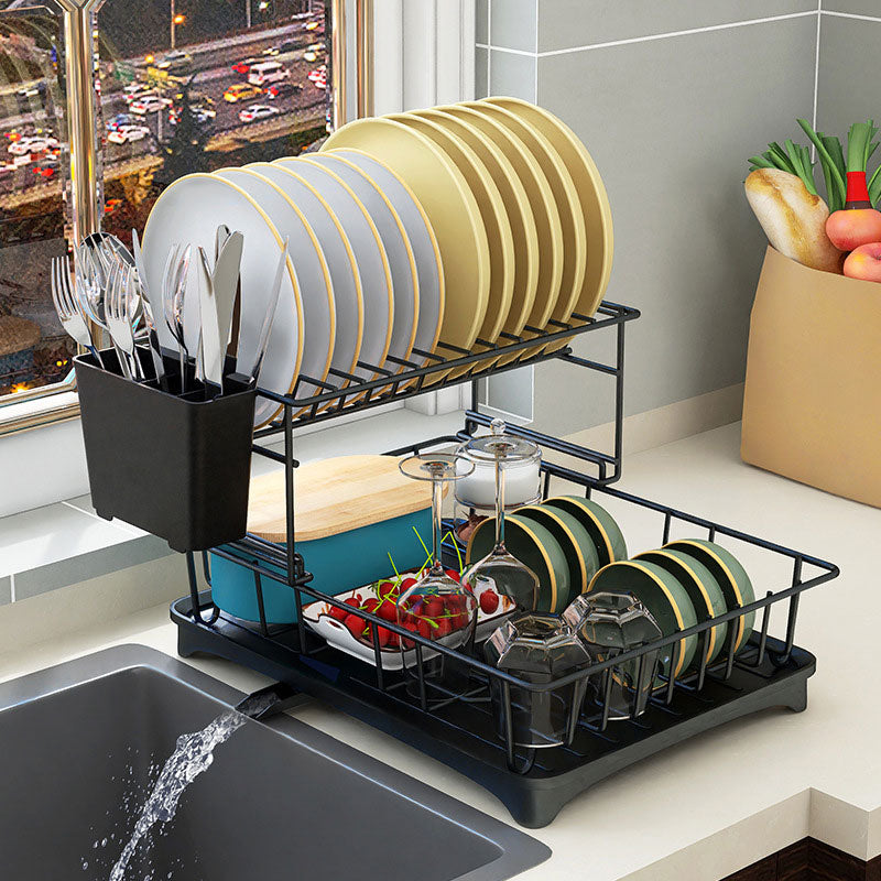 Kitchen Sink Countertop Dish Drying Rack
