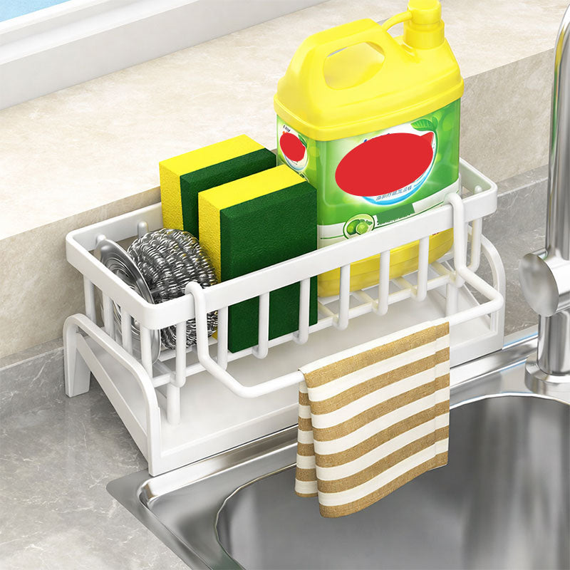 Kitchen Sink Drain Rack Sponge Organizer
