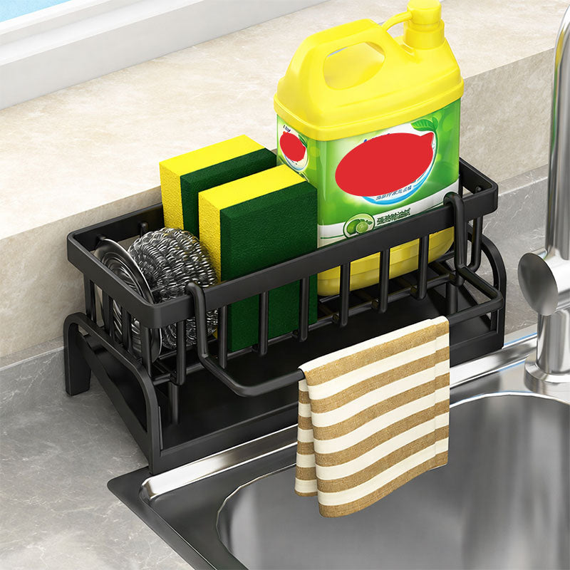 Kitchen Sink Drain Rack Sponge Organizer