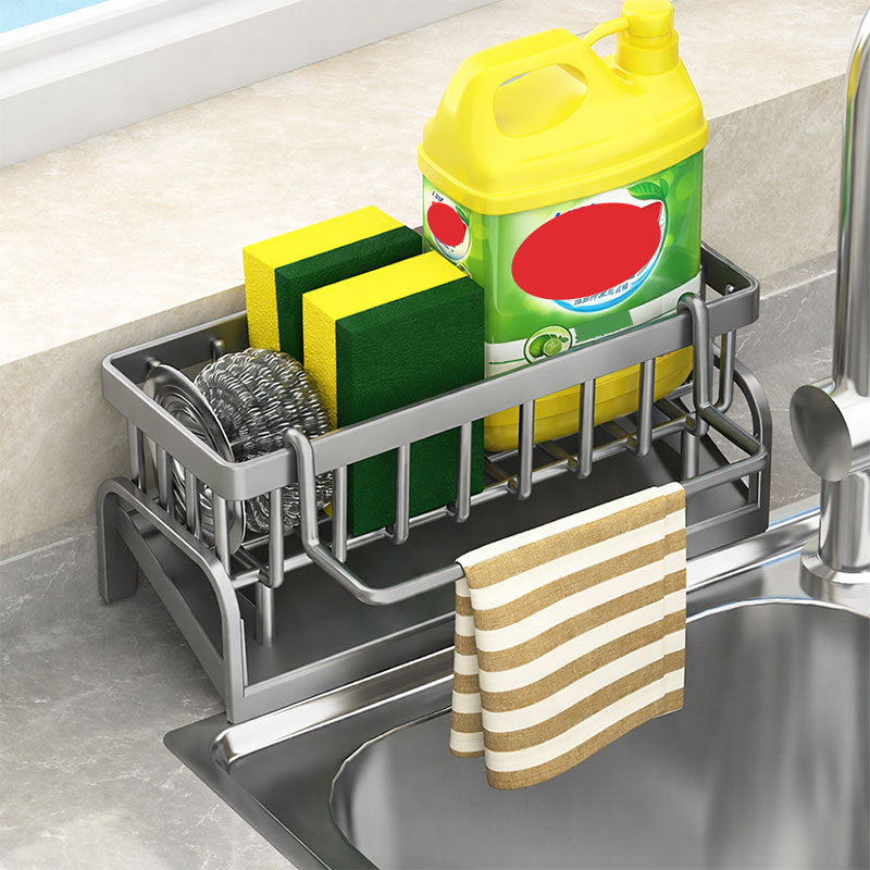 Kitchen Sink Drain Rack Sponge Organizer