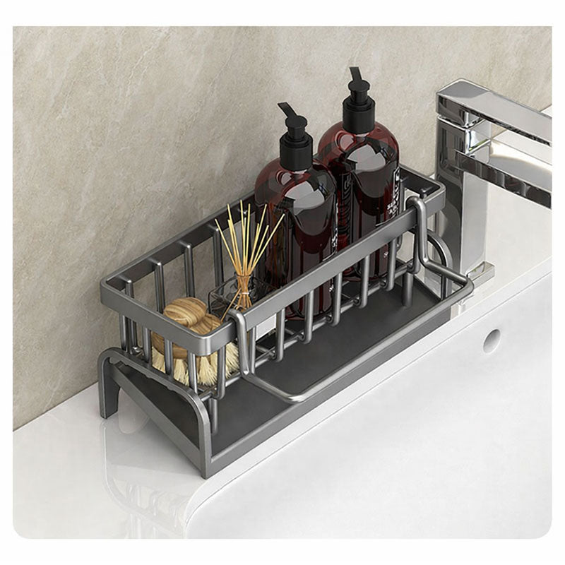 Kitchen Sink Drain Rack Sponge Organizer