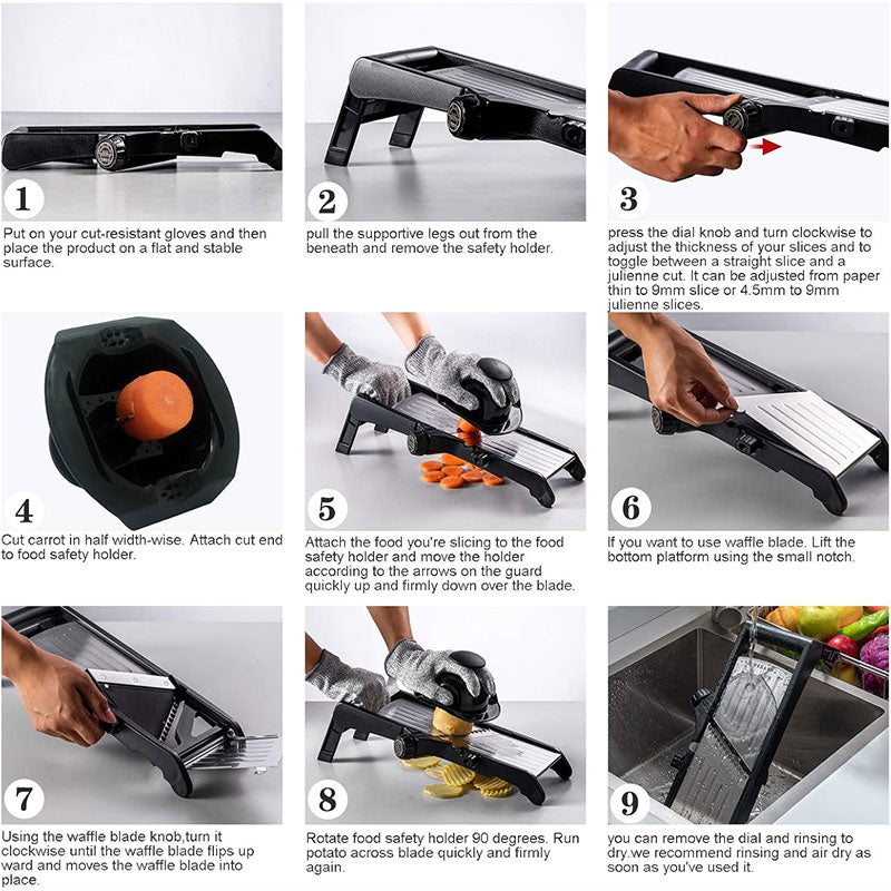 Kitchen Stainless Steel Slicer