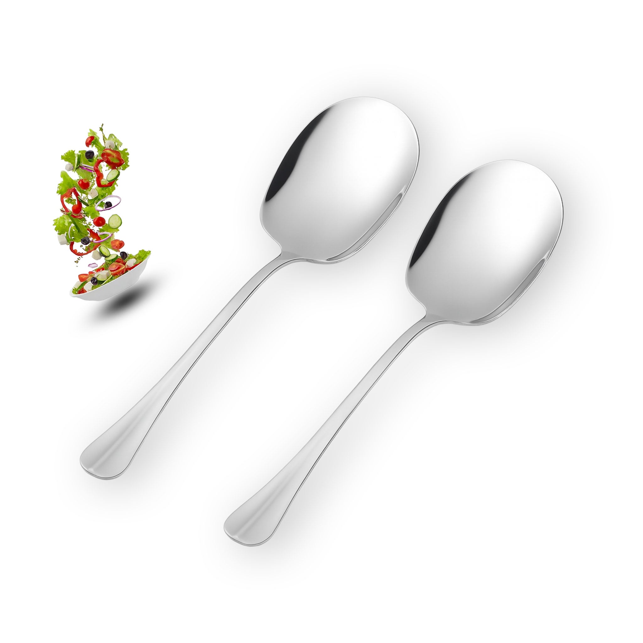 Large Stainless Steel Long Handle Soup Spoon