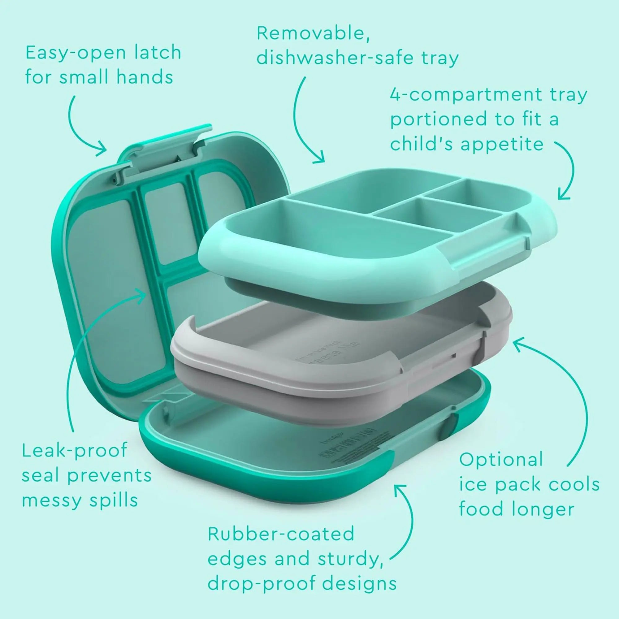 Leak-Proof Food Storage Bento Box