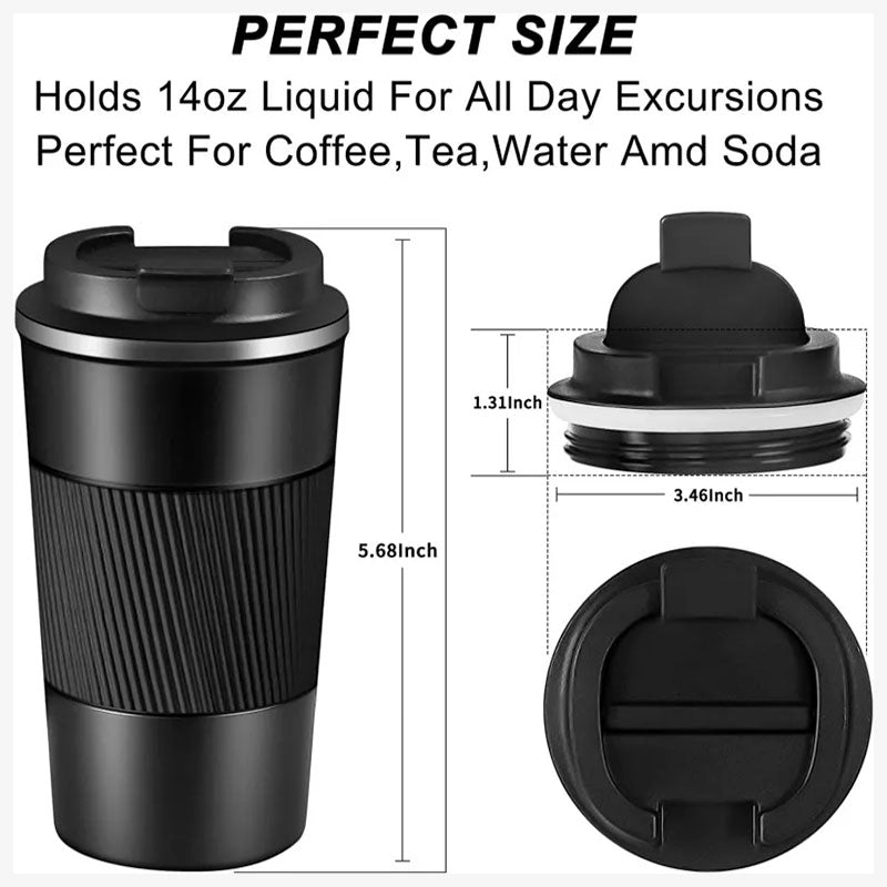 Leak-Proof Vacuum Coffee Cup