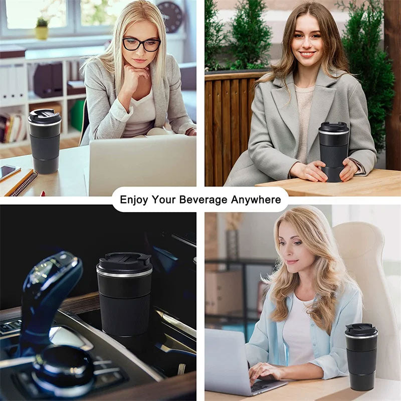 Leak-Proof Vacuum Coffee Cup