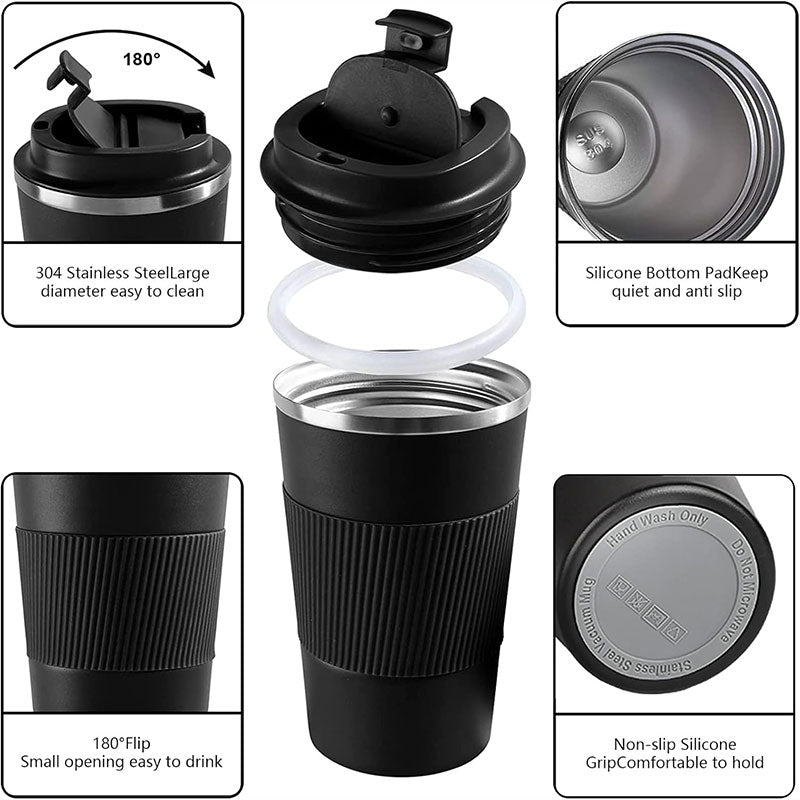 Leak-Proof Vacuum Coffee Cup