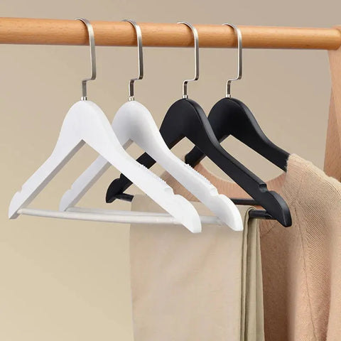 Logo hanger custom name non slip shoulder white wooden clothes rack for closet clothing store Personalized Wedding dress Hanger wiktra