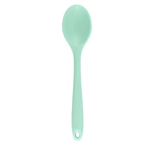 Long Handle Silicone Ladle Soup Spoon Colander Ramen Noodles Tablespoons Scoop Rice Salad Stirring Spoons Kitchen Teaspoons