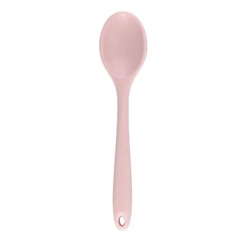 Long Handle Silicone Ladle Soup Spoon Colander Ramen Noodles Tablespoons Scoop Rice Salad Stirring Spoons Kitchen Teaspoons