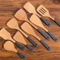 Long Handle Wooden Cooking Kitchenware Non-stick Stir-Fry Spatula Household Heat Resistant Soup Spoons Utensil Kitchen Accessory wiktra