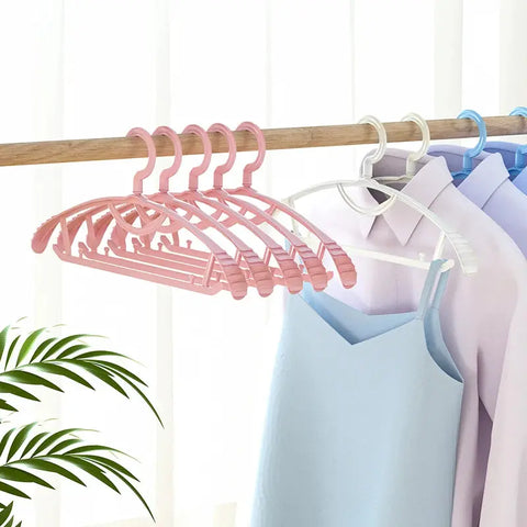 Non-Slip Hanger 20Pcs/Lot Closet Organizer Hangers For Clothes Multifunction Trouser Skirt Clips Rack for Coat Wardrobe Storage wiktra