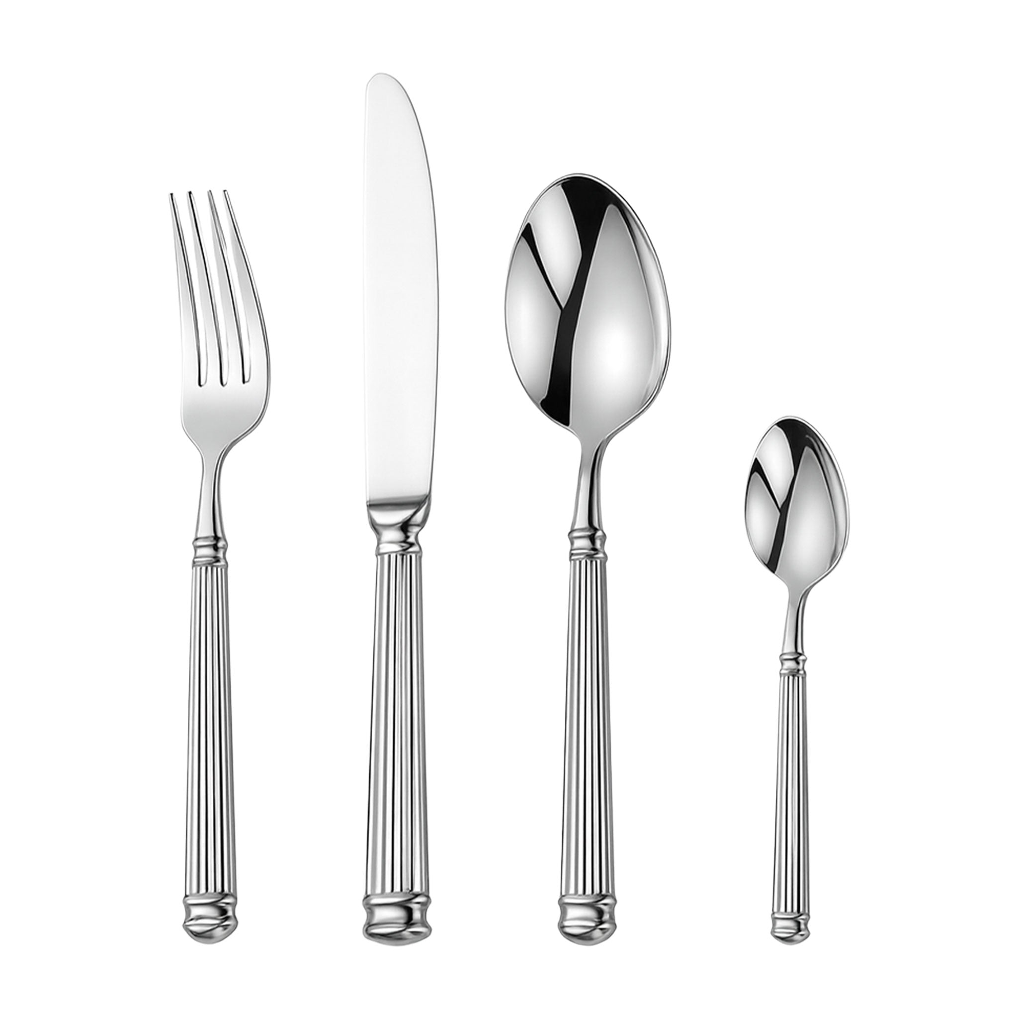 Luxury 18/10 Stainless Steel Roman Column Cutlery Set
