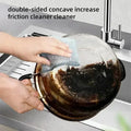 Magic Dishcloth Wire Cleaning Cloths Kitchen Silver Dish Pot Washing Cloth Towels Metal Steel Wire Rags for Kitchen 20x20cm - Wiktra