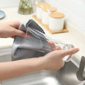 Magic Fish Scale Microfiber Cleaning Cloth Glass Window Wipes Polishing Towels Kitchen Oil-proof Dishcloths Washing Rags Cloths wiktra