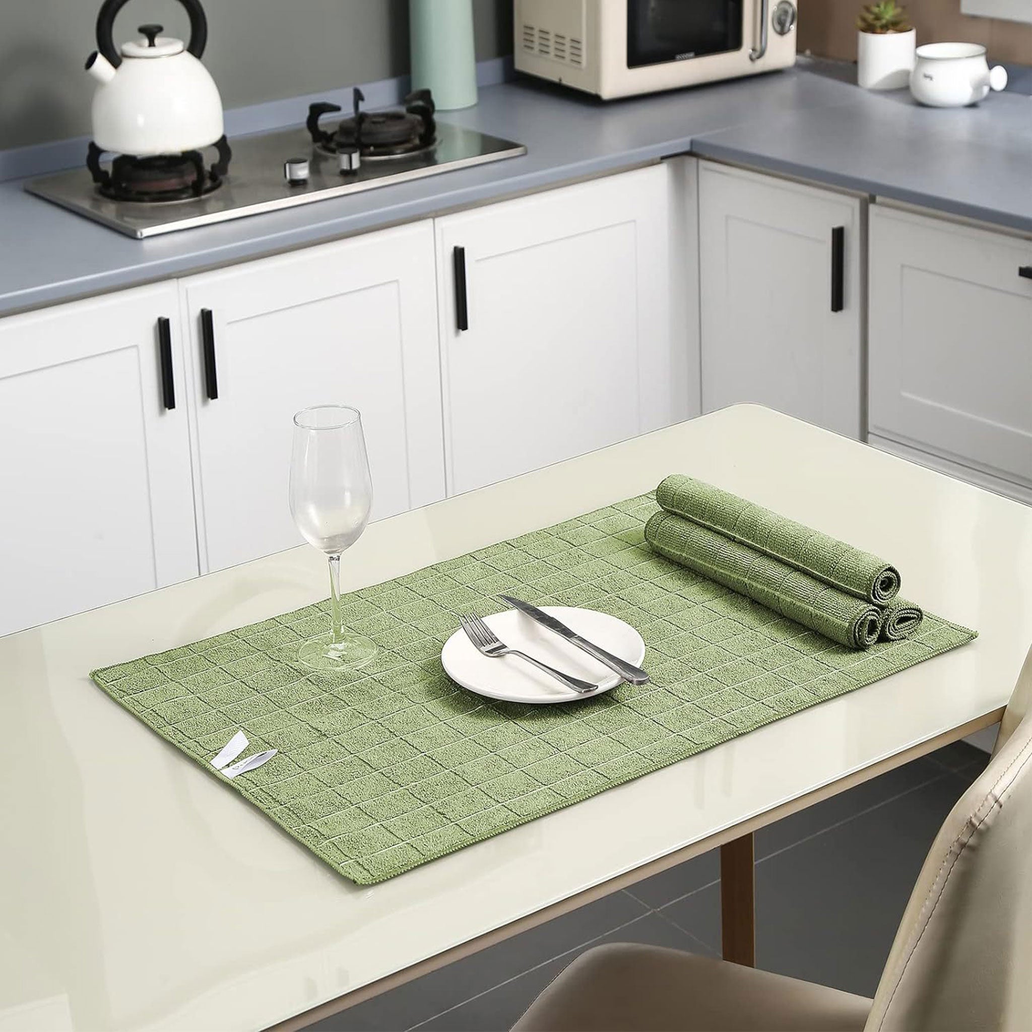 Magic Microfiber Dishwashing Cloth – Super Absorbent & Non-Oily