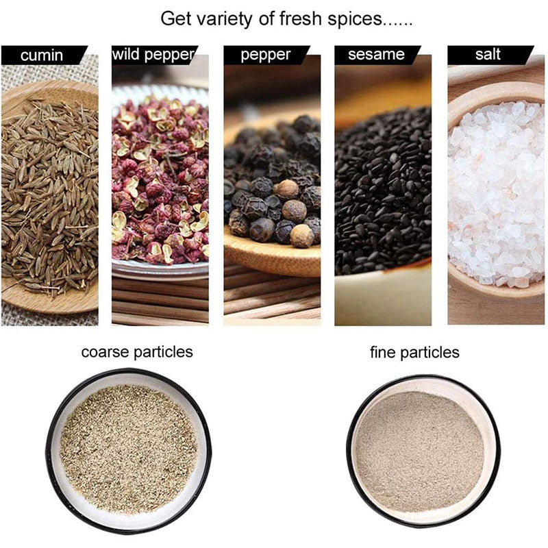 Manual Stainless Steel Pepper Grinder