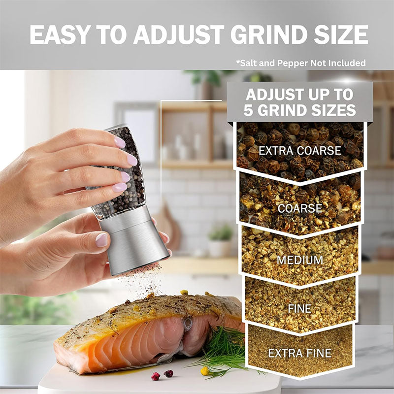 Manual Stainless Steel Spice Grinder