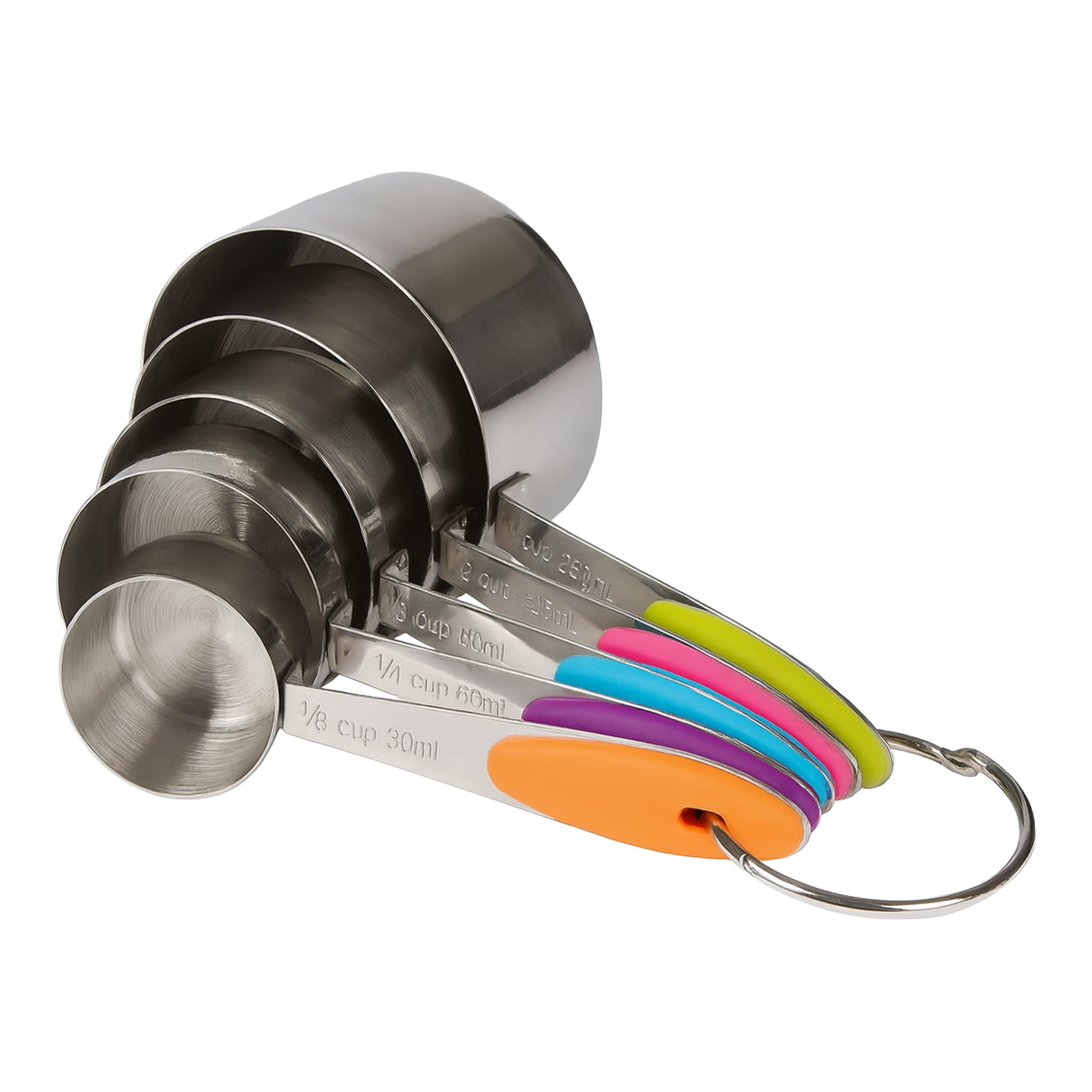 304 Stainless Steel Measuring Cups & Spoons Set for Baking & Cooking