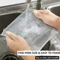 Metal Wire Mesh Cleaning Cloths Universal Sink Faucet Tea Stain Rag Microwave Gas Stove Dishwashing Scouring Pad Kitchen Towels wiktra