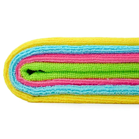 Microfiber Knitted Absorbent Kitchen Cleaning Dish Washing Car Towel Cloth Durable Easy To Use wiktra