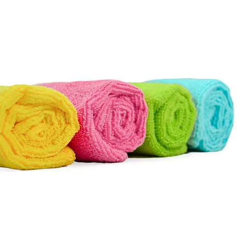 Microfiber Knitted Absorbent Kitchen Cleaning Dish Washing Car Towel Cloth Durable Easy To Use wiktra