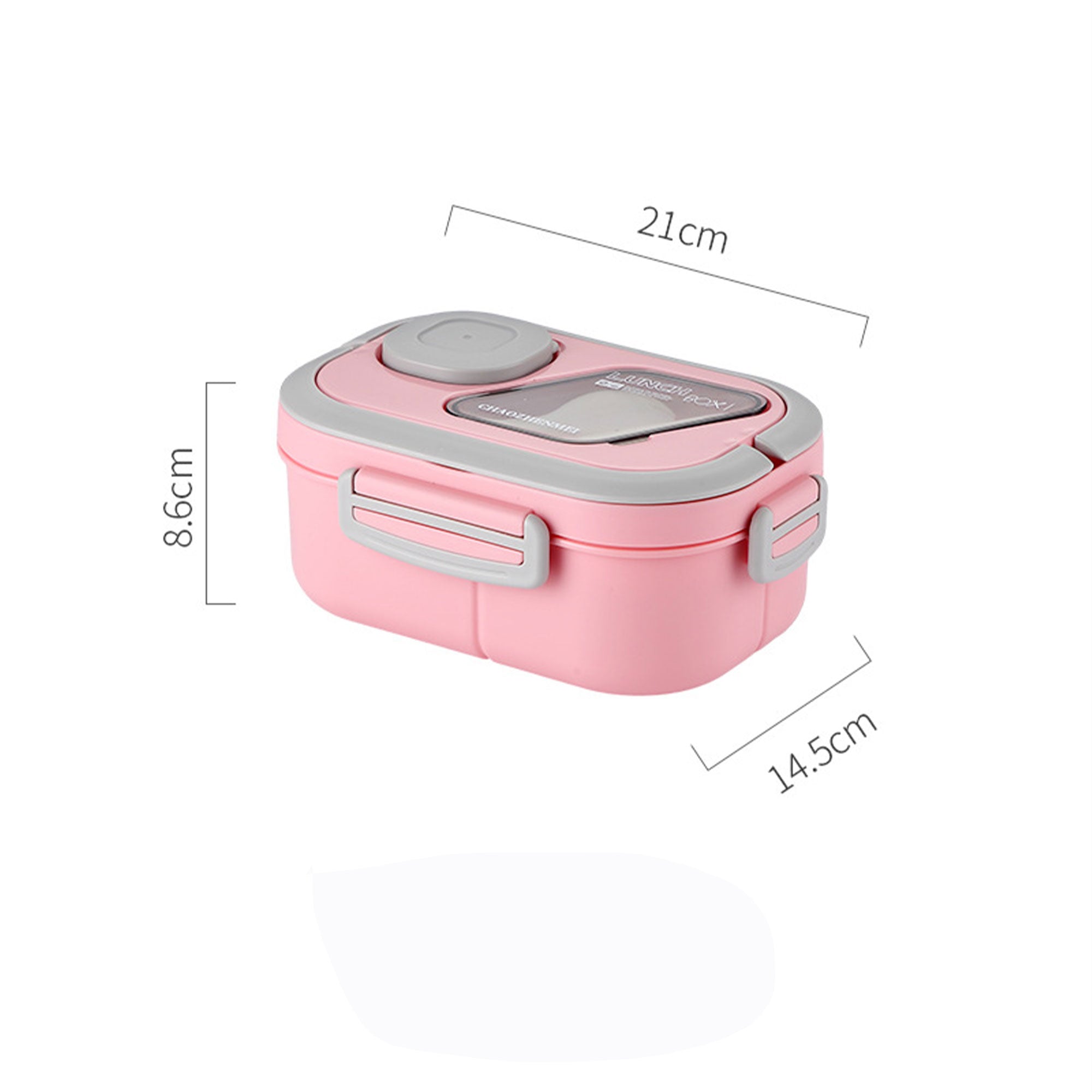 Microwave-Heated Portable Lunch Box