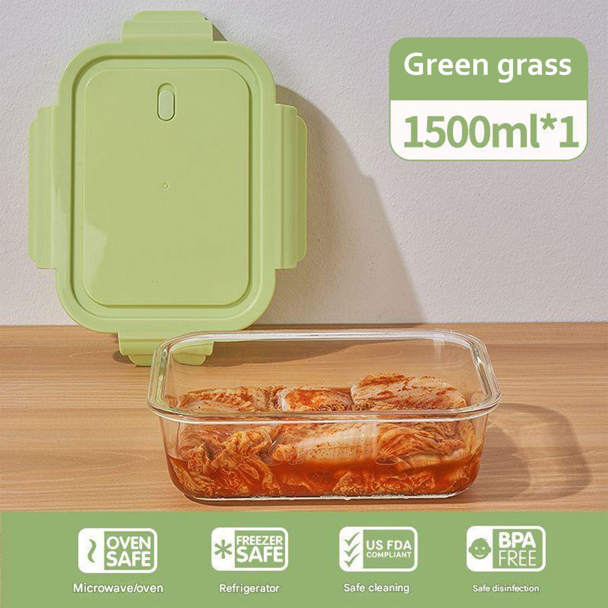 Microwave Heating Rectangular Lunch Box