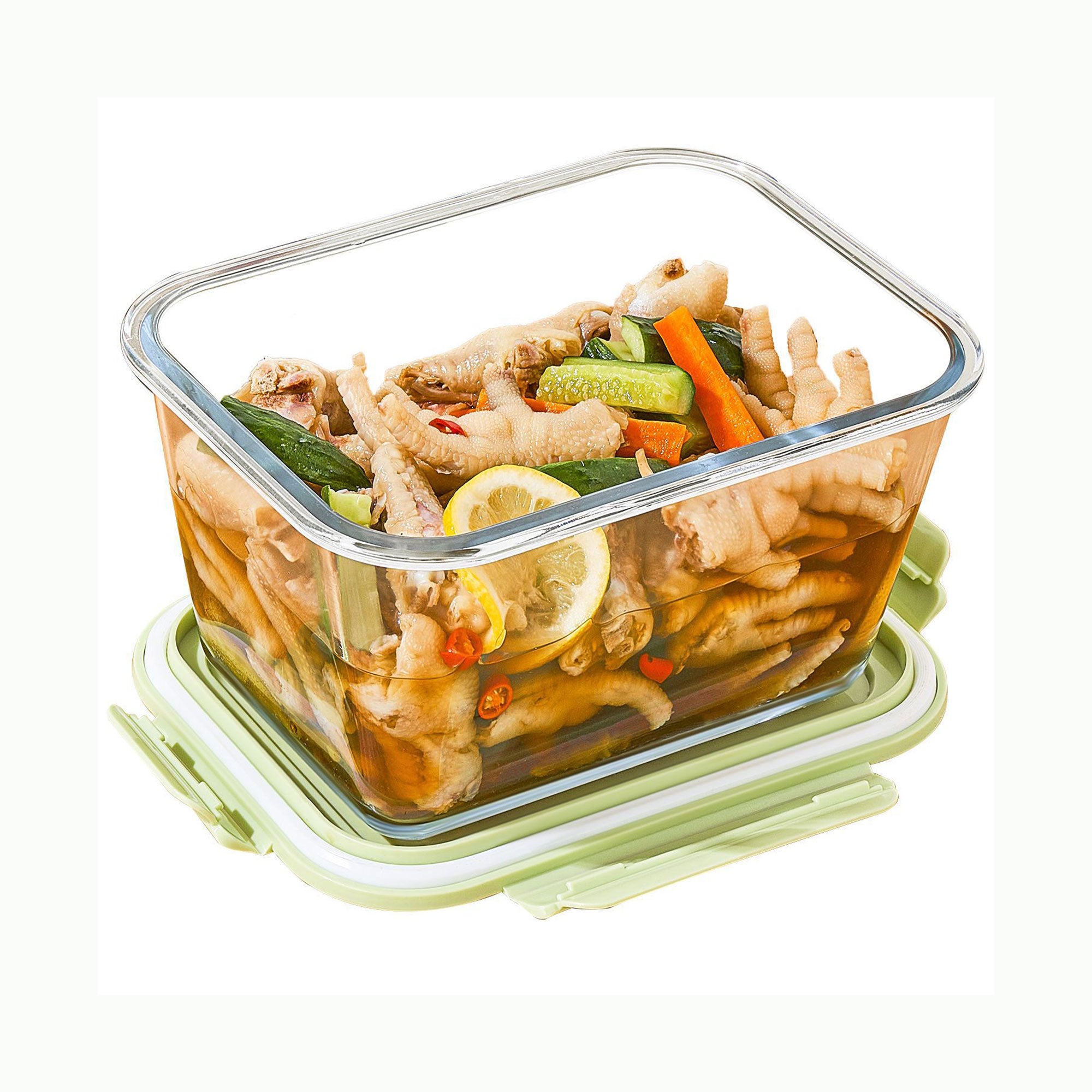 Microwave Heating Rectangular Lunch Box