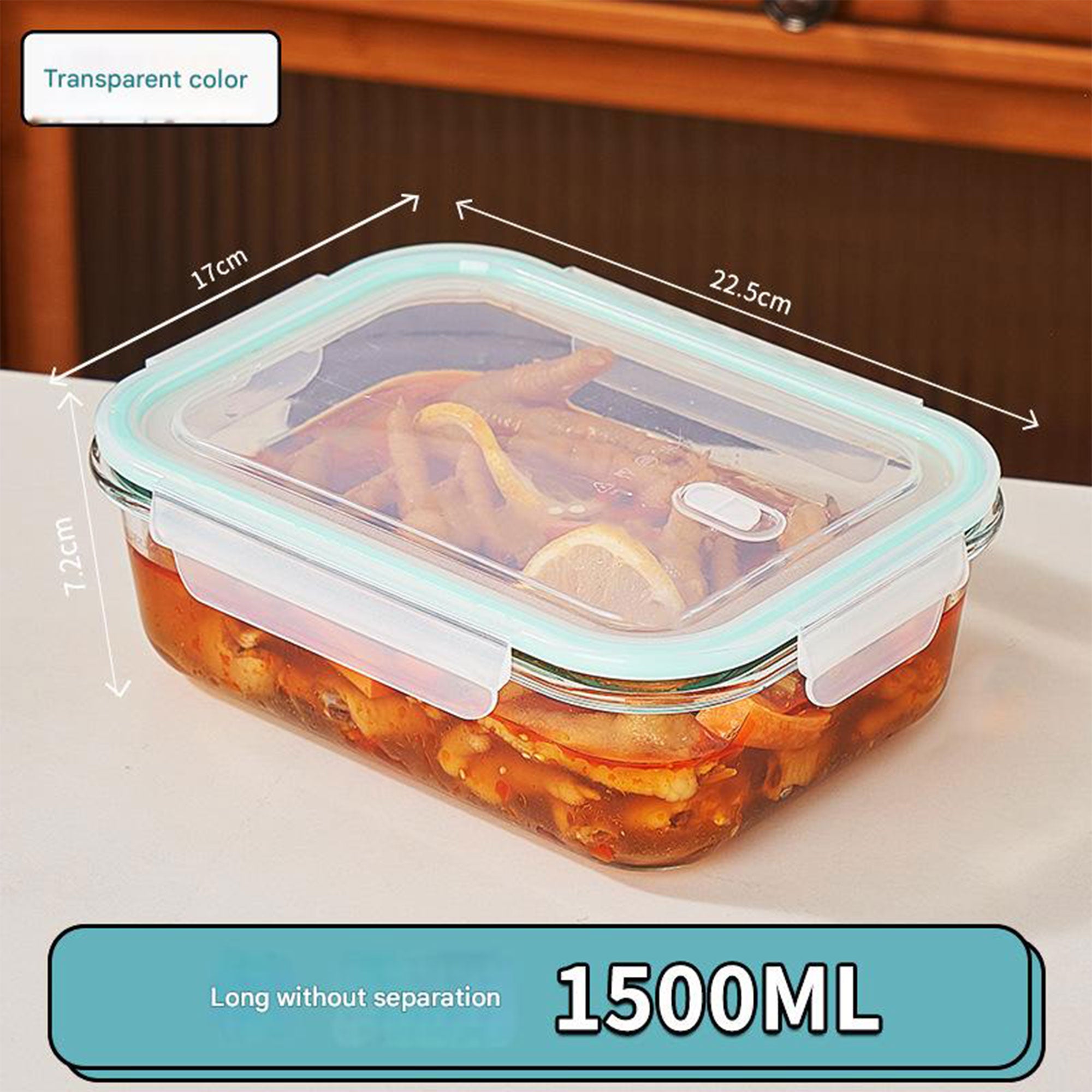 Microwave Heating Rectangular Lunch Box