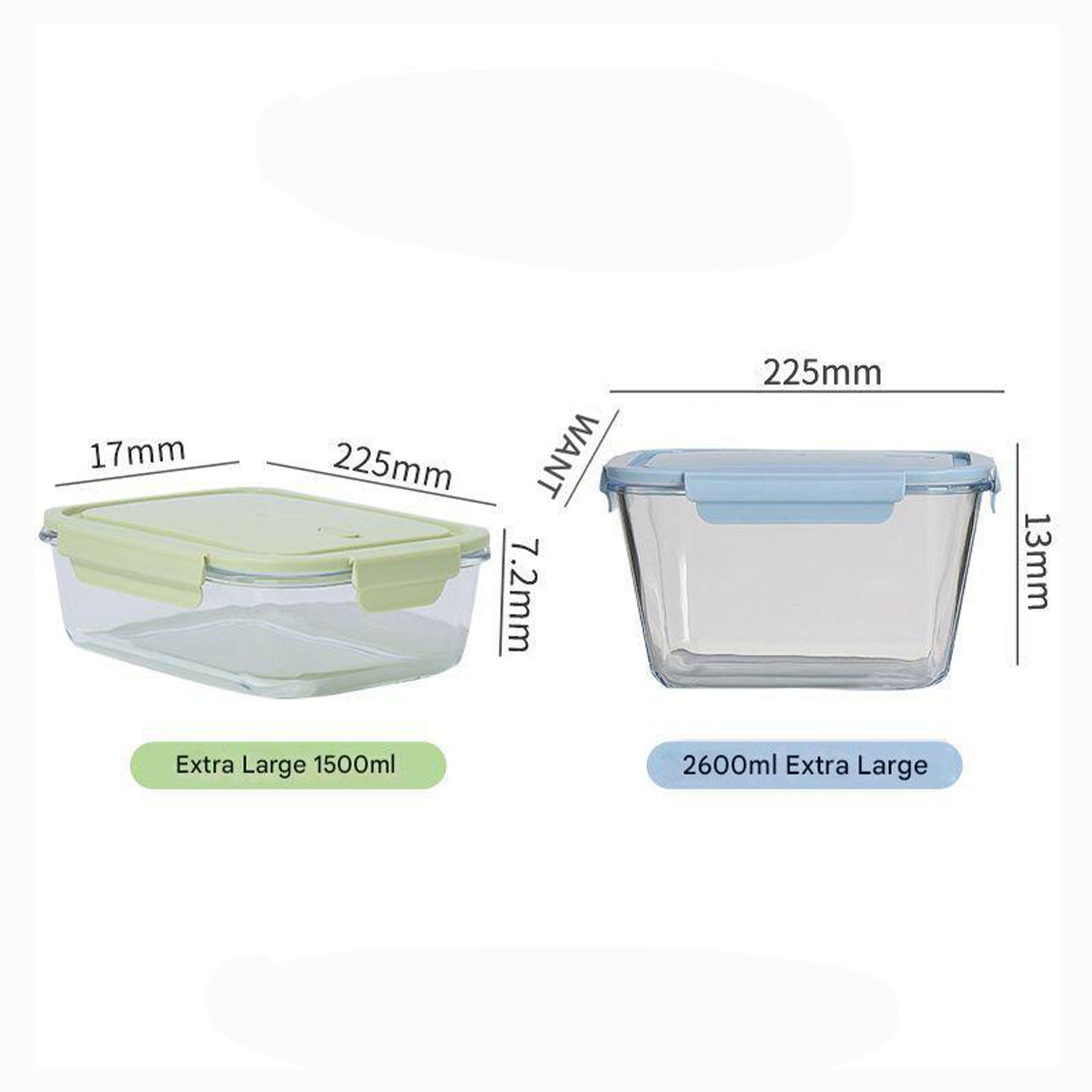 Microwave Heating Rectangular Lunch Box