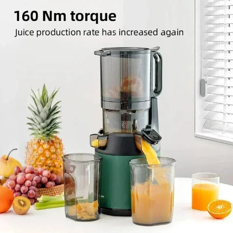 Mill Large Diameter Juicer Juicer Juice Extractor Juice Residue Separation Household Low Speed Portable Fruit And Vegetable Multifunctional M6 wiktra