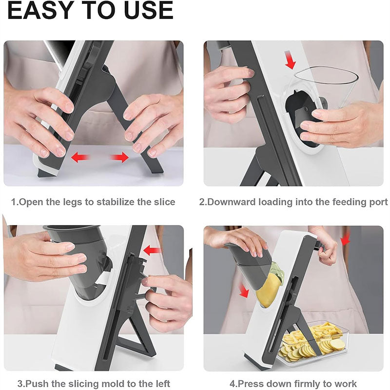 Multi-Purpose Vegetable Slicer & Grater