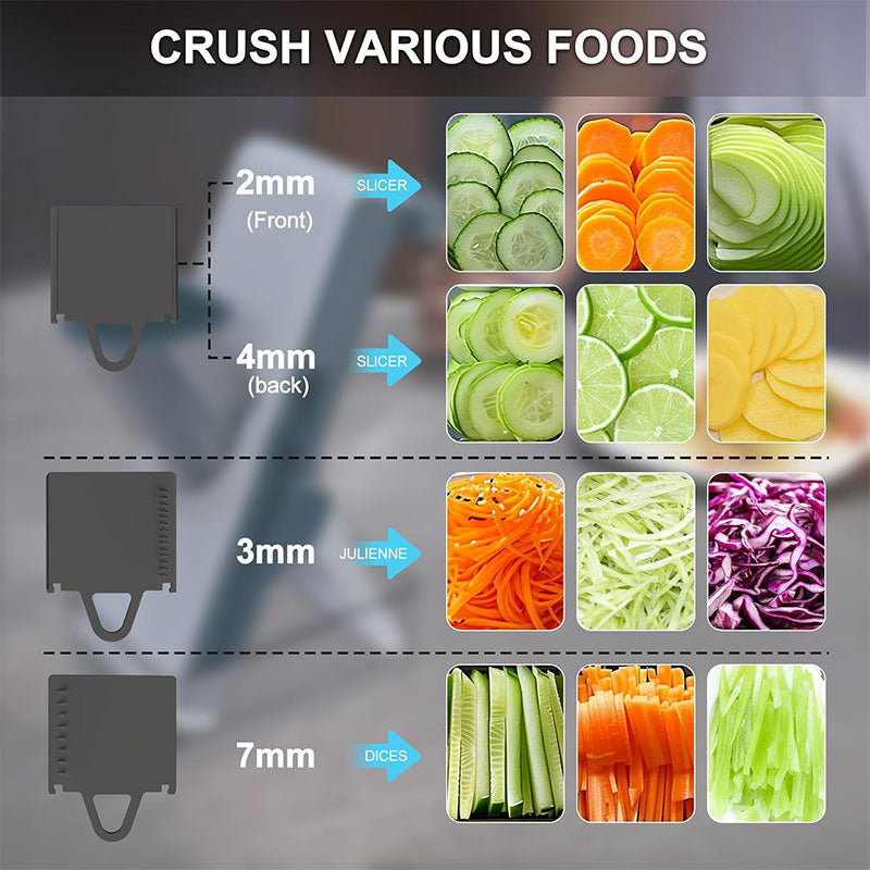 Multi-Purpose Vegetable Slicer & Grater