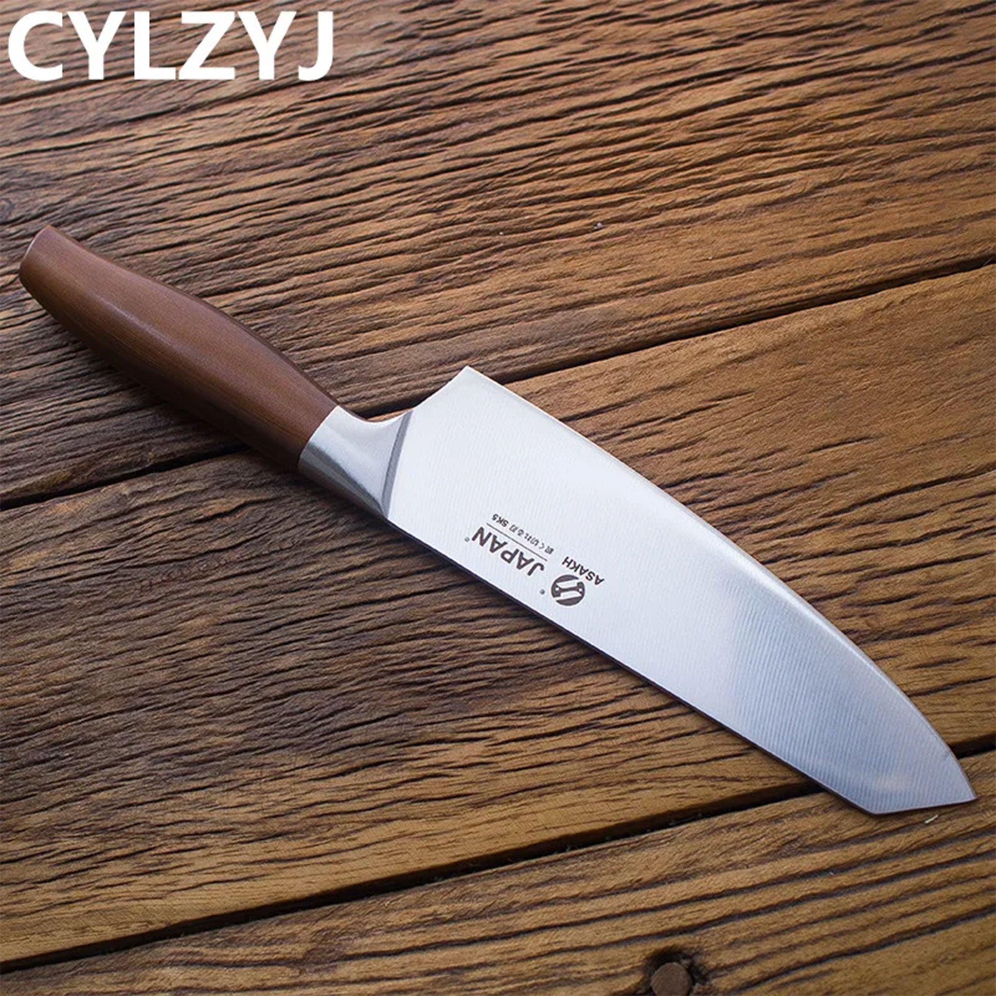 Multifunctional Stainless Steel Kitchen Knife and Scissor Set