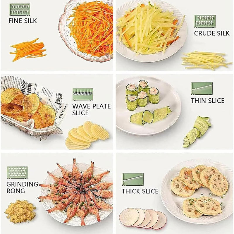 Multifunctional Stainless Steel Vegetable Grater