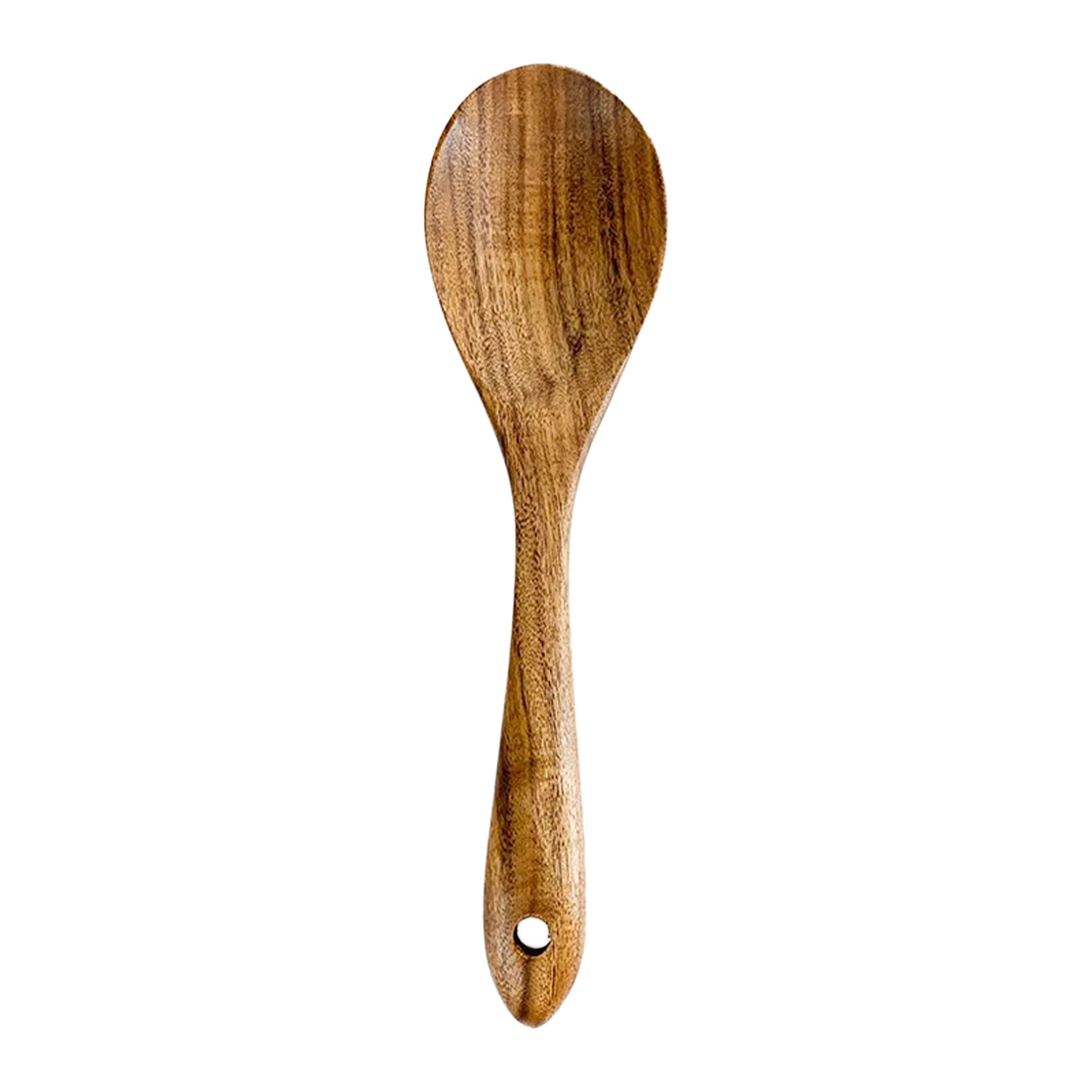 Natural Teak Wooden Cooking Utensils Set – Non-Stick Kitchen Spoons & Spatulas