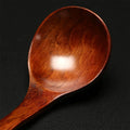 Natural Wooden Large Soup Scoops Long Handle Cooking Scoop Wood Ramen Rice Spoon Soup Ladle Catering Tableware Kitchen Utensil wiktra