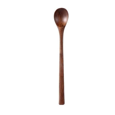 Natural Wooden Large Soup Scoops Long Handle Cooking Scoop Wood Ramen Rice Spoon Soup Ladle Catering Tableware Kitchen Utensil