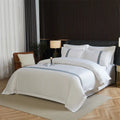 New Cotton 60s Tribute Satin Jet Solid Color Hotel Hotel Bed & Breakfast Four-piece Set wiktra