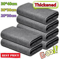 New Thickened Magic Cleaning Cloth Microfiber Glass Clean Towel Reusable Washable Lint-free Cleaning Rags for Kitchen Glass Car wiktra