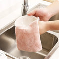 Newest 10Pcs Kitchen Cleaning Towel Anti-Grease Wiping Rags Absorbable Fish Scale Wipe Cloth Glass Window Dish Cleaning Cloth wiktra